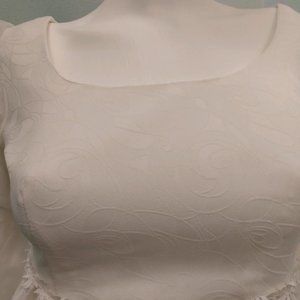 Vintage 50 year old hand-made wedding dress